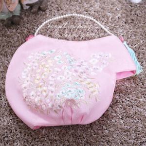 [한설한복]591.M 심플,깔끔한 파스텔 꽃자수조바위