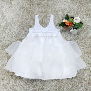 [한설한복]636.M 백색의 2단 캉캉 속치마