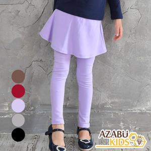 [아자브키즈] 심플 플레어 치랭스 여아치마바지 아동치마바지