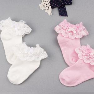 [꼼지]Y이중레스 큐빅양말/유아양말/아기양말/신생아양말/여아양말/남아양말