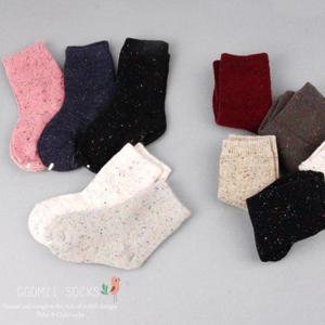 [꼼지]유아동 J캔디울(2족)세트/유아양말/양말세트/아기양말/신생아양말/여아양말/남아양말