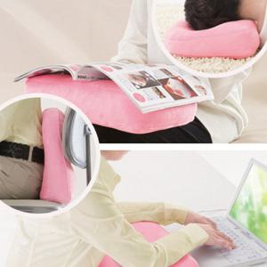 일본아이디어쇼 핑크 다용도 도너츠쿠션(D)