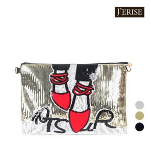 제이리스 샤로 스팽글 클러치백 JE1716