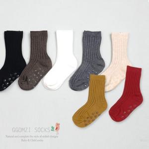 [꼼지]H감성골지양말(1족) 유아양말/유아동/양말세트/아기양말/신생아양말/여아양말