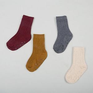 [꼼지]H로멘틱꽈베기(4족) 유아양말/유아동/양말세트/아기양말/신생아양말/여아양말