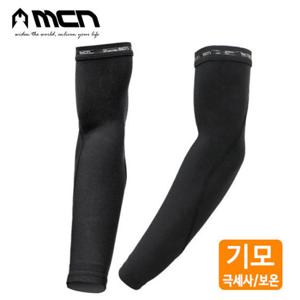 MCN 기모팔토시 블랙 아웃밴드 겨울팔토시 기모토시