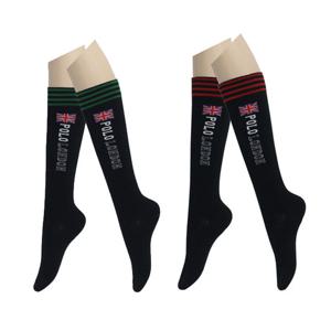 여성 유니언잭니삭스 니삭스 양말