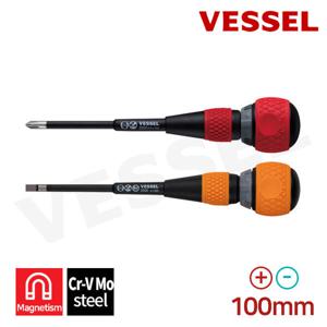 베셀 2200 스크류 일자 십자 전공 라쳇 드라이버 100mm