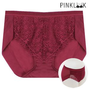 [핑크룩] 95~105 엘리스 노라인 여성팬티1종/와인