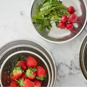 [JAJU/자주] 스테인리스 타공 채반_18cm