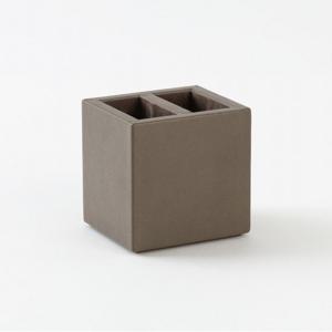 [JAJU/자주]  노블 가죽 사각 2칸 꽂이 8108902003500