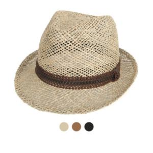 [디꾸보]썸머 쿨 망사 숏챙 페도라 모자 DCF-JAN233
