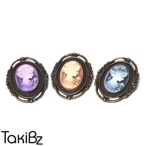 [타키비즈] 엔틱누보 까메오 브로치