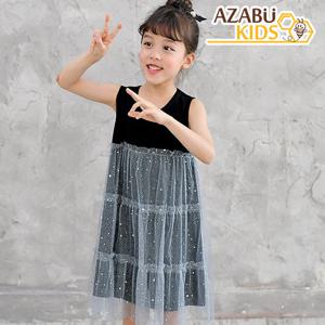 [아자브키즈] 백억 개의 별 원피스 아동 여아 라운드 반팔