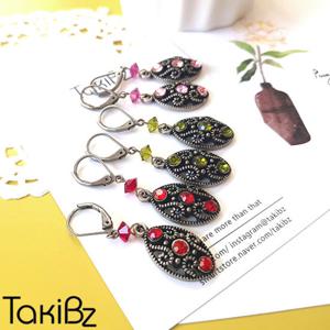 [타키비즈] 포르샤 엔틱 귀걸이