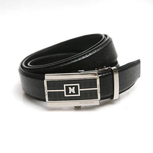 니꼴레닉 블랙_303 한국제조 자동버클 남성용 신사 골프벨트
