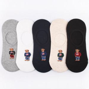 양말예찬 남성용 곰곰이덧신 페이크삭스