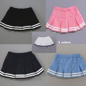 [모데쯔]주니어 아동 주름 치마바지 속바지유 행사 단체 초등학생