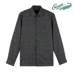 [크로커다일] 울 모티브 글렌체크 남방 CDAA5WS3431