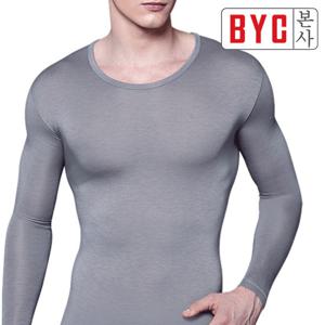 [BYC 본사]보디히트 U넥 남 긴팔T BYQ2010