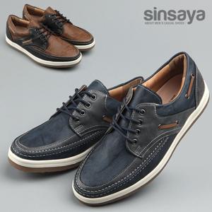 [신사야]신사야 워싱 스티치보트 남성 캐주얼로퍼 SSY1179