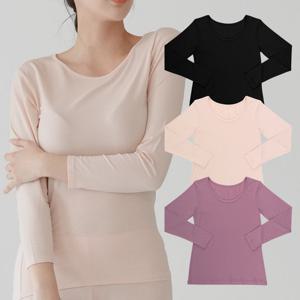 차밍 여성 소프트터치 9부 상의/내의/추동/겨울내복/티셔츠