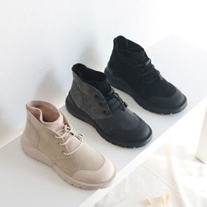 3가지색상 키높이 하이탑 여성 스니커즈 WAT-19726G