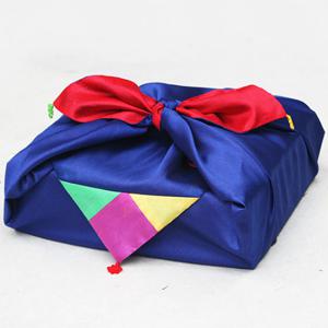 [박씨상방] 선물용 양면고급 보자기 대(청사)