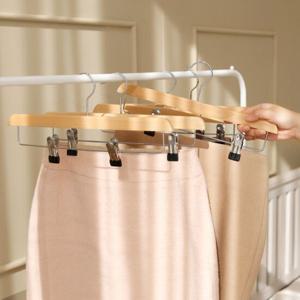 [홈앤하우스]원목 치마바지걸이 10p