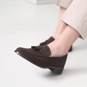 [신꼬가]국내제작 남자 태슬 스웨이드 캐주얼화 로퍼