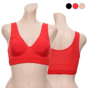 차밍 MR204 기능성 인견 메쉬 몰드 스포츠브라 탑