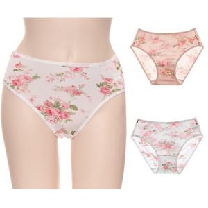 차밍 P329 여성 인견 꽃나염 빅사이즈 쿨 삼각 맥시팬티