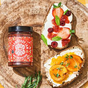 굿굿잼 저칼로리잼 스테비아 딸기잼 330g