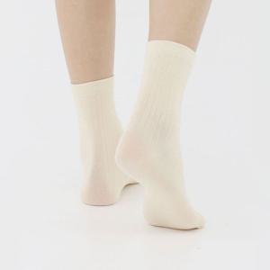 [NY코튼클럽] W2302 여성 골지 중목 양말