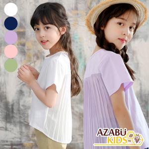 [아자브키즈] 라망 플리츠 블라우스 여아반팔티 아동티셔츠
