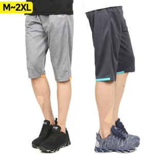 [노블진]삥줄7부 트레이닝 반바지 트레이닝 츄리닝 남성 여름