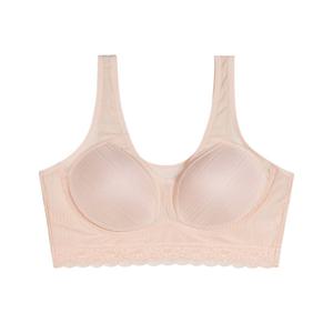 쿨 인견 스트라이프 풀컵 몰드 런닝형 브라 mbr1197