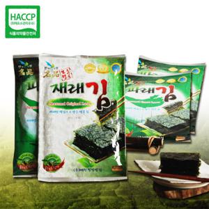 [대천청정맛김] 혼합세트12-재래전장10봉+파래전장10봉