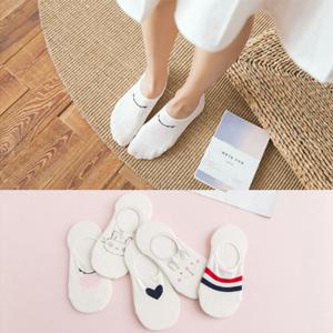 [엠케이] 여성용 캐쥬얼 덧신 5종 1세트 204077