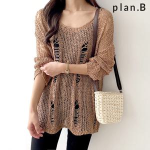 [한정/특가]빈티지 스크레치 롱 니트_[P2006KN053B]