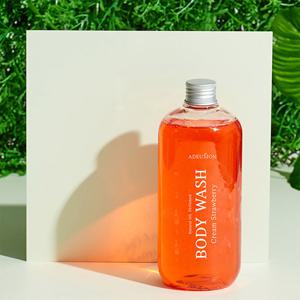 아드시온 천연 오일 퍼퓸 바디워시 (크림스트로베리) 500ml