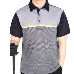 [노블진]두줄카라 반팔티1 골프티 스판 남성여름골프웨어
