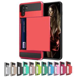 갤럭시노트10 노트10플러스+5G 카드홀더 하드 핸드폰 케이스