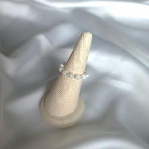 [로즈데이드] 바다자개 비즈반지