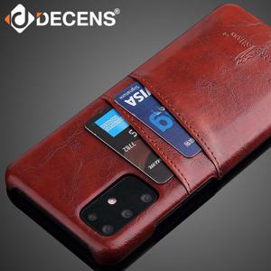 데켄스 갤럭시노트20케이스 더블 포켓 레더 가죽 케이스 M034