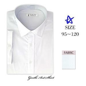 [젠틀안트] 베이직 솔리드 화이트 반팔셔츠 DL-210