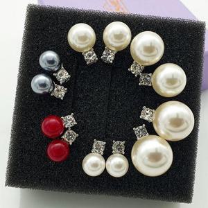 [탈마이야기] 8mm 한복 혼주 이태리 진주 귀걸이