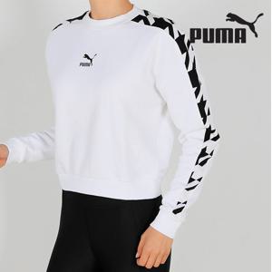 푸마 여성 트랜드 AOP 크루넥 티셔츠 596730-02