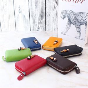 [각인] 천연소가죽 카드지갑