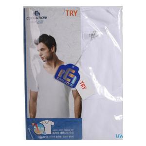 [트라이] 모시메리 남성 반팔런닝 여름나시